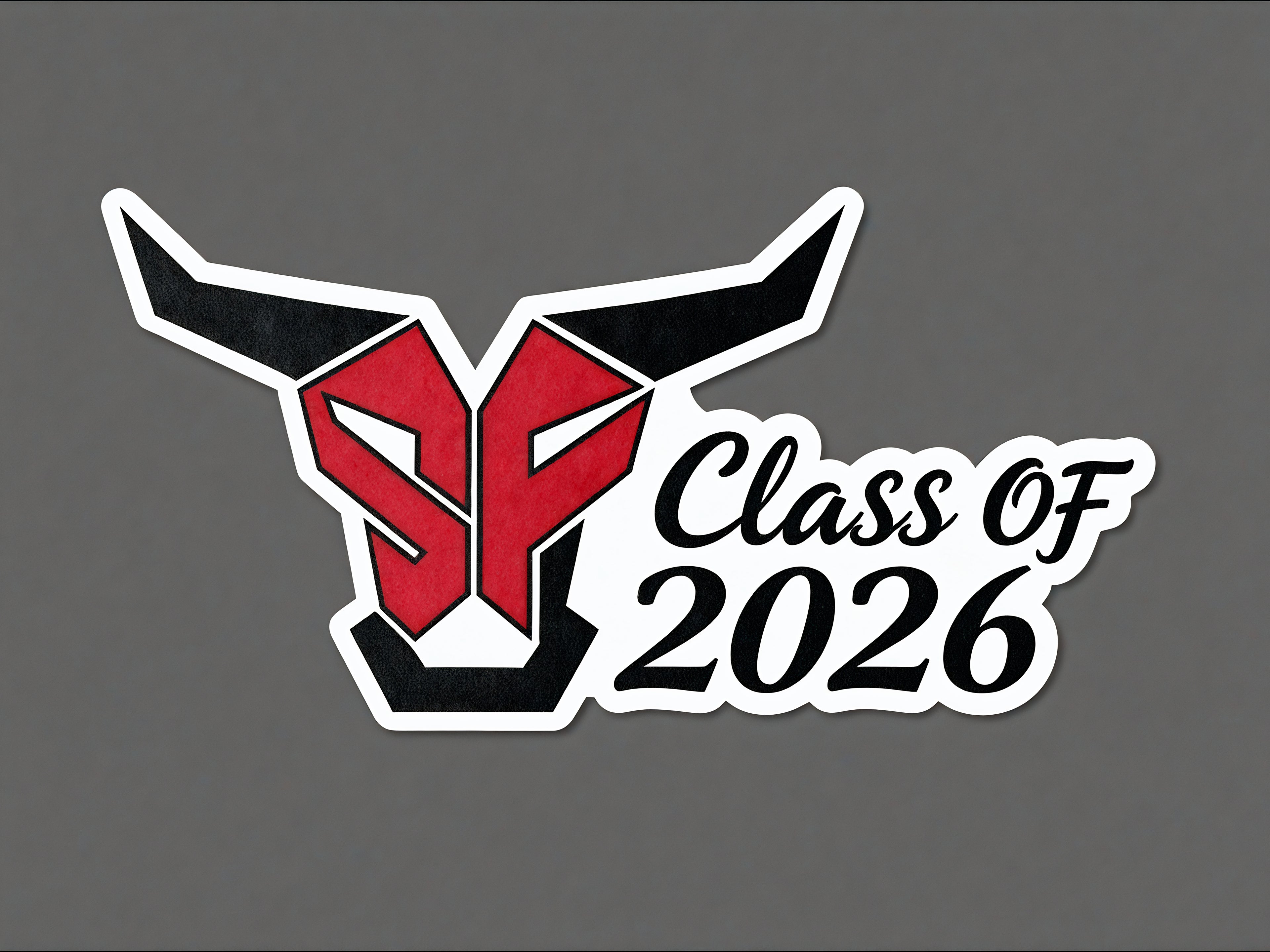 4"x3" CLASS OF 2026 TOROS STICKER