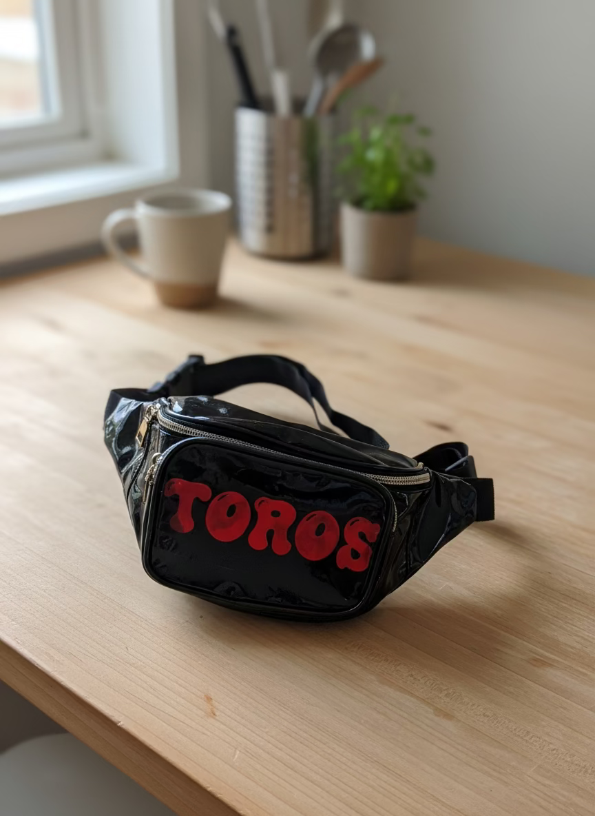 HOLOGRAPHIC TOROS WAIST BAG