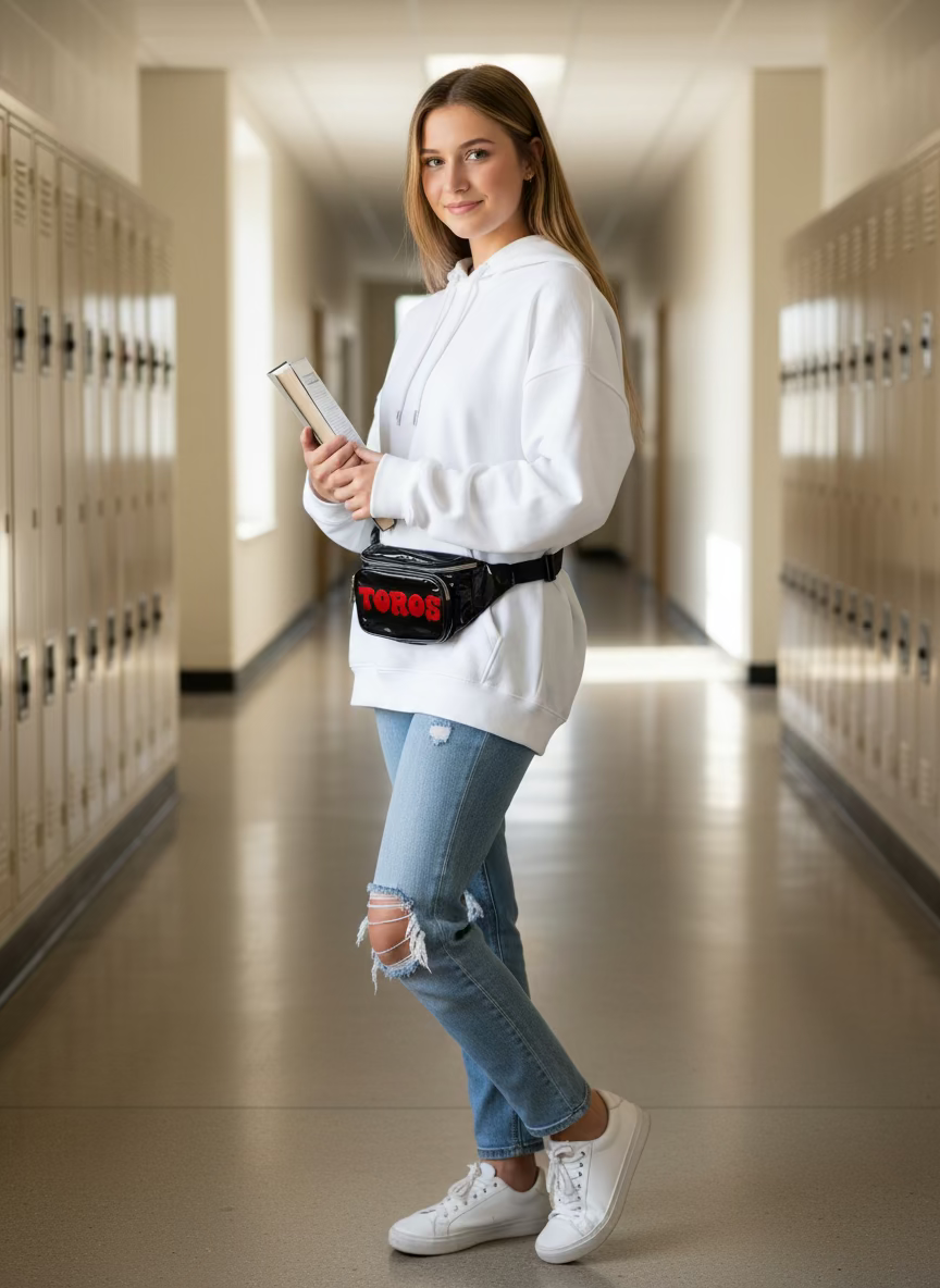 HOLOGRAPHIC TOROS WAIST BAG