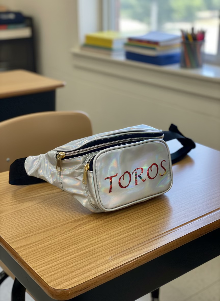 HOLOGRAPHIC TOROS WAIST BAG