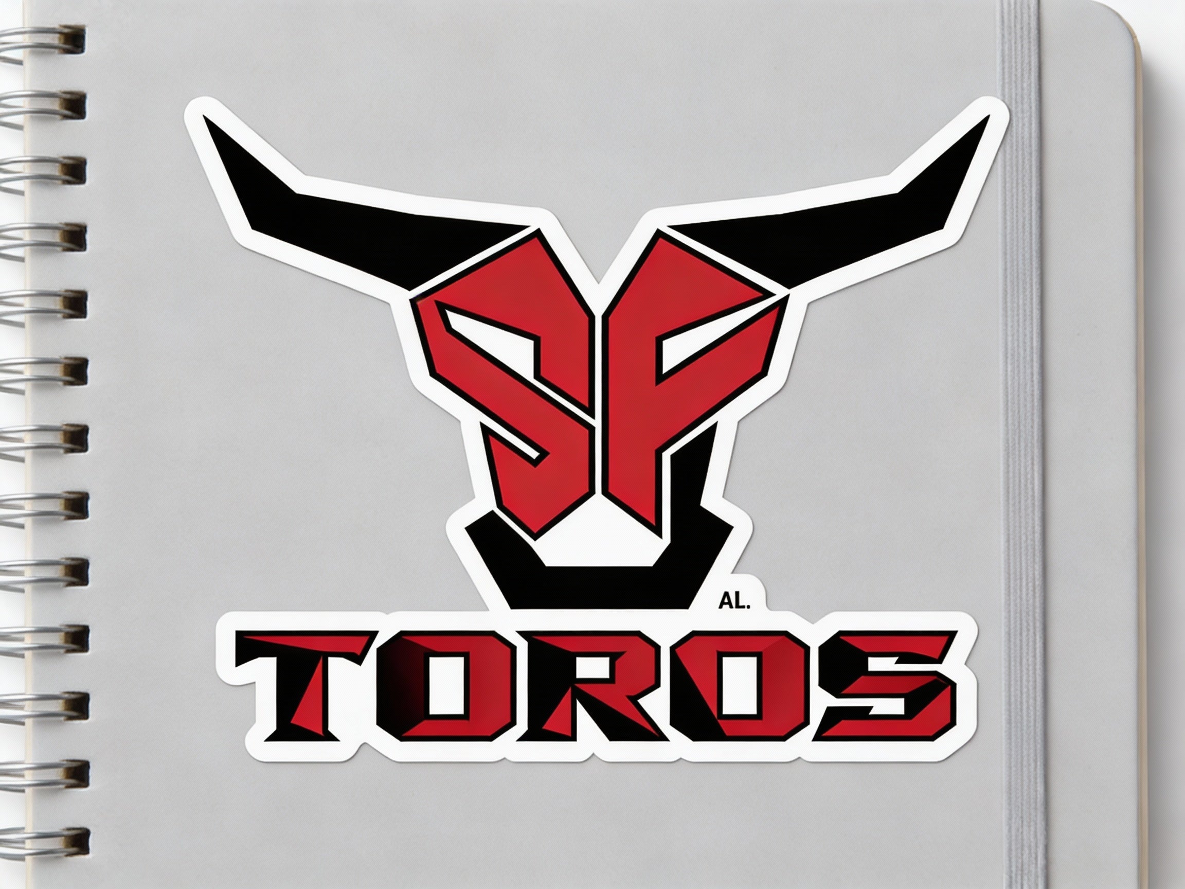 4"x4" MOSAIC TOROS STICKER