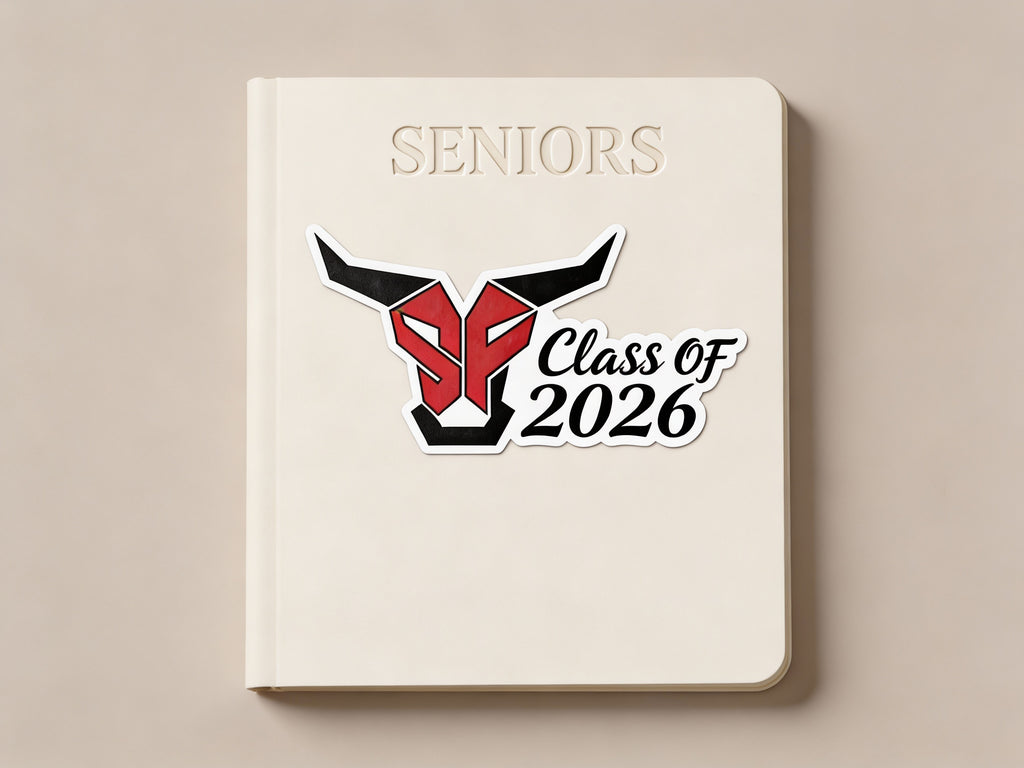 4"x3" CLASS OF 2026 TOROS STICKER