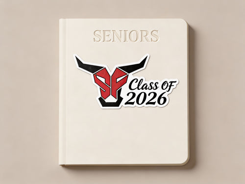 4"x3" CLASS OF 2026 TOROS STICKER