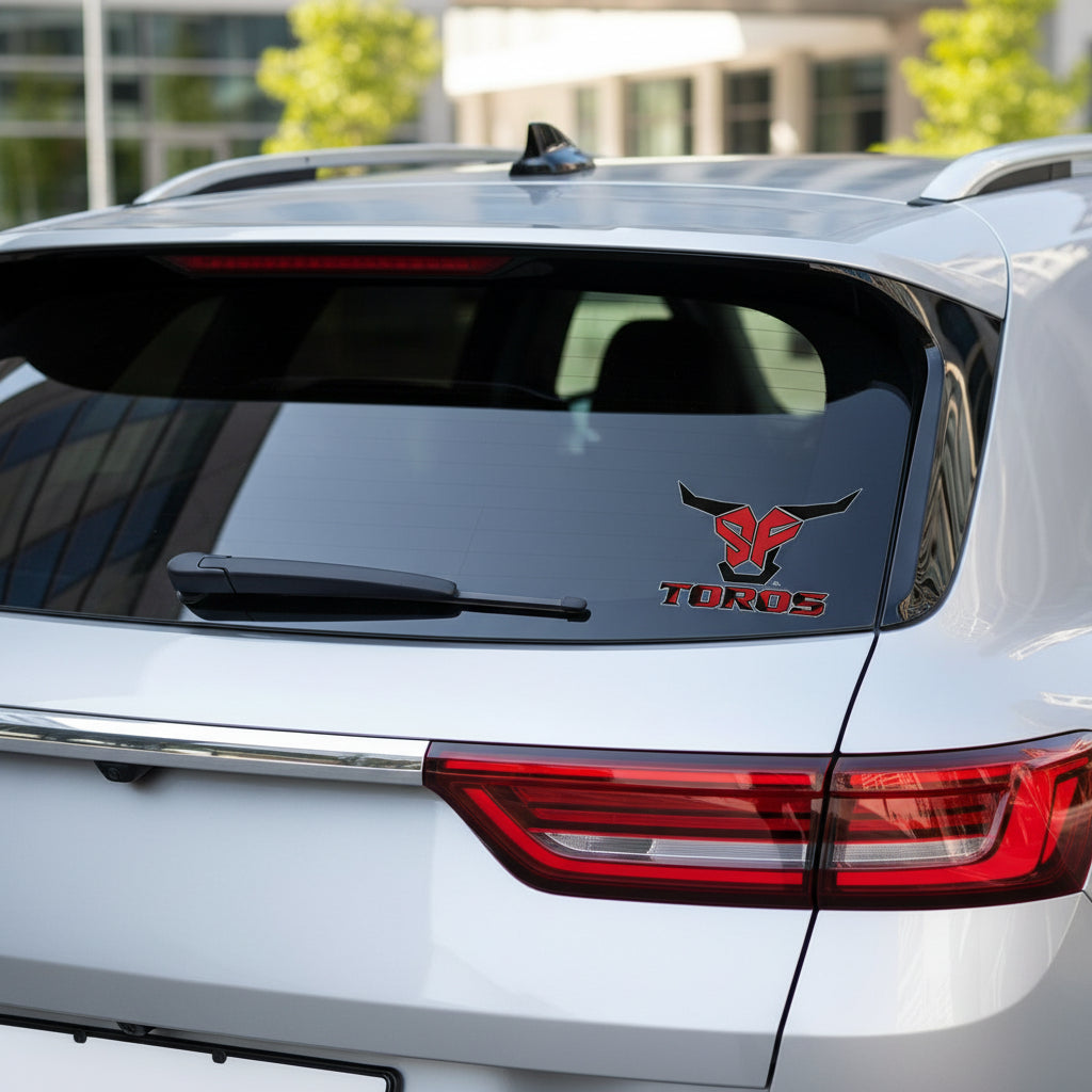 4"x4" MOSAIC TOROS STICKER